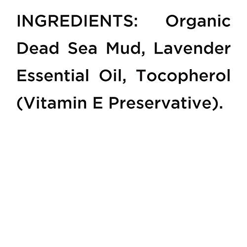 Organic Dead Sea Mud (with Lavender Essential Oil)