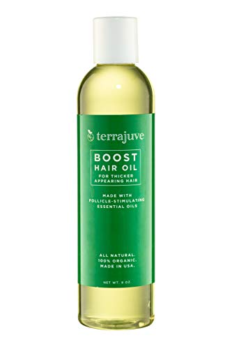 Hair Oil for Hair Growth 2oz and 8oz Wrapped in Organza Bag