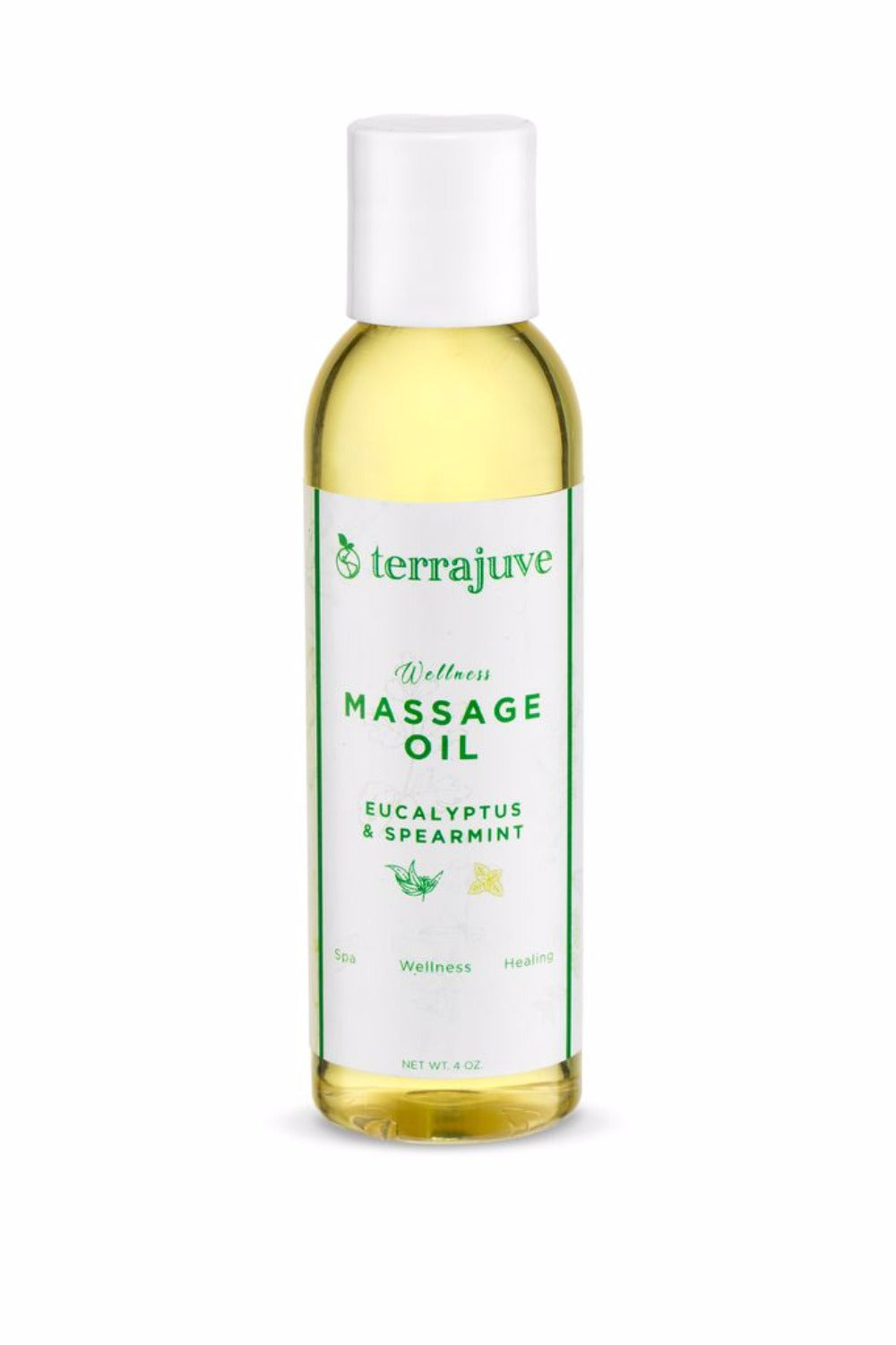 Wellness Bath, Body & Spa Eucalyptus and Spearmint Massage Oil
